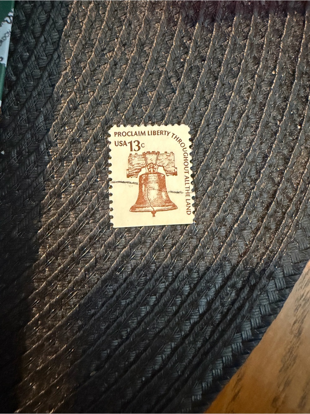 Vintage 1975 Proclaim Liberty Throughout the Land 13 Cent Stamp
